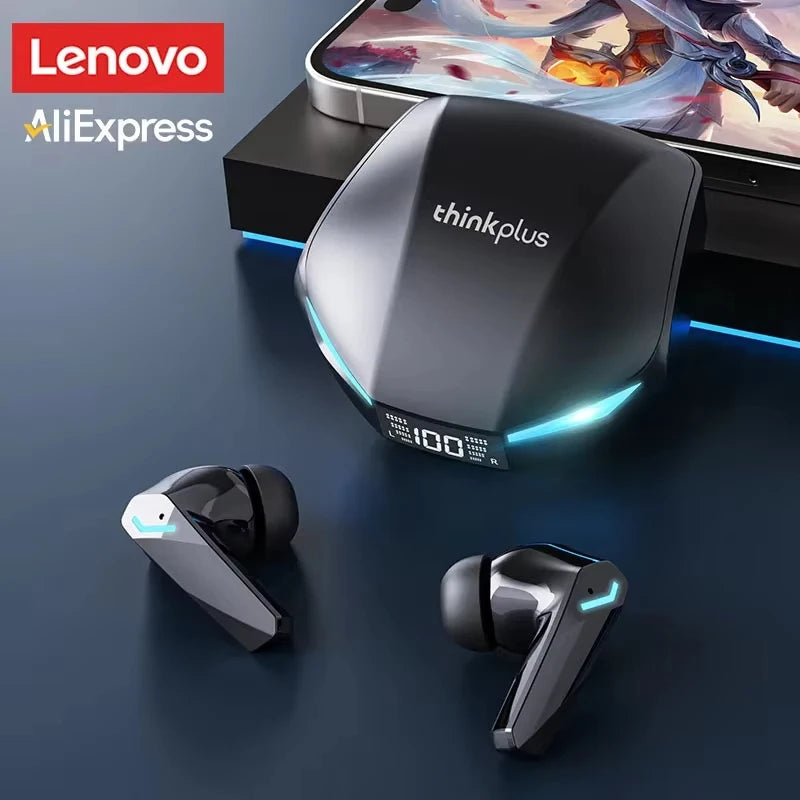 New XT53 Wireless Upgrade Bluetooth 5.4 Earphones LED Digital Display Waterproof Headphones Low Latency Gaming Earbuds