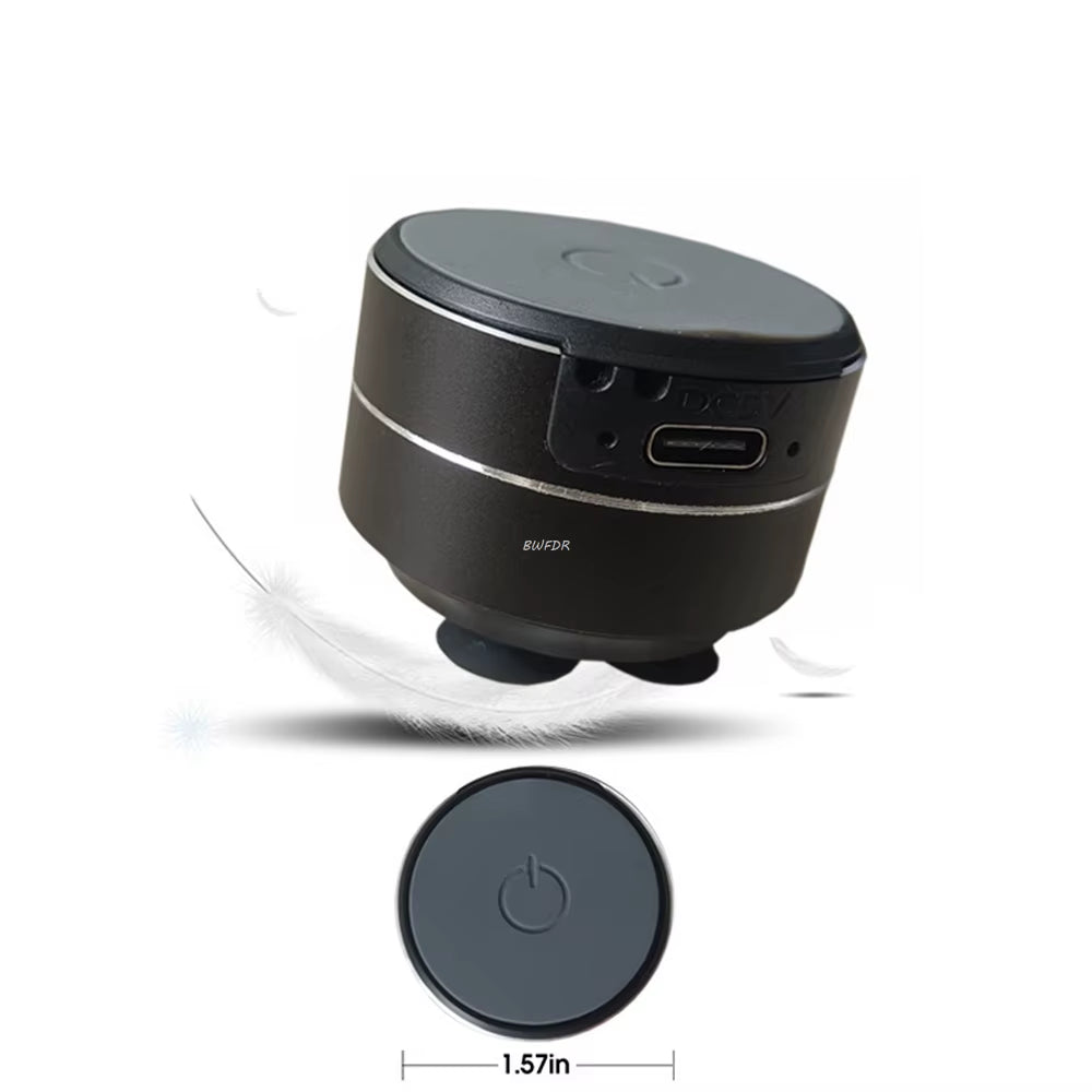 Mini Bone Conduction Speaker Vibration Stereo Audio Digital TWS Wireless Bluetooth Speakers Dropshipping Portable Metal Speaker