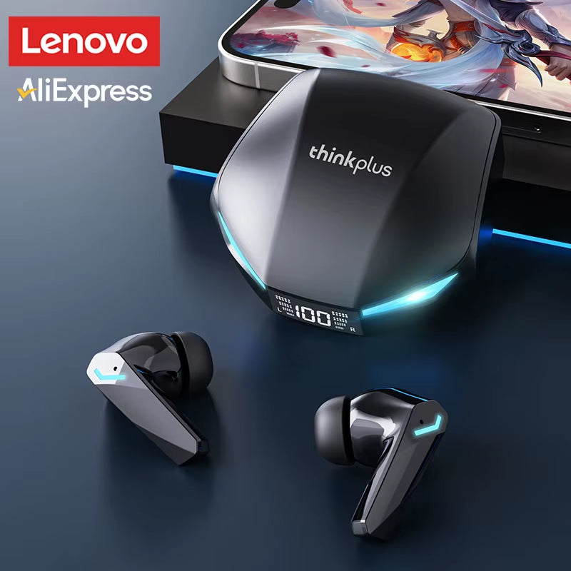 New XT53 Wireless Upgrade Bluetooth 5.4 Earphones LED Digital Display Waterproof Headphones Low Latency Gaming Earbuds