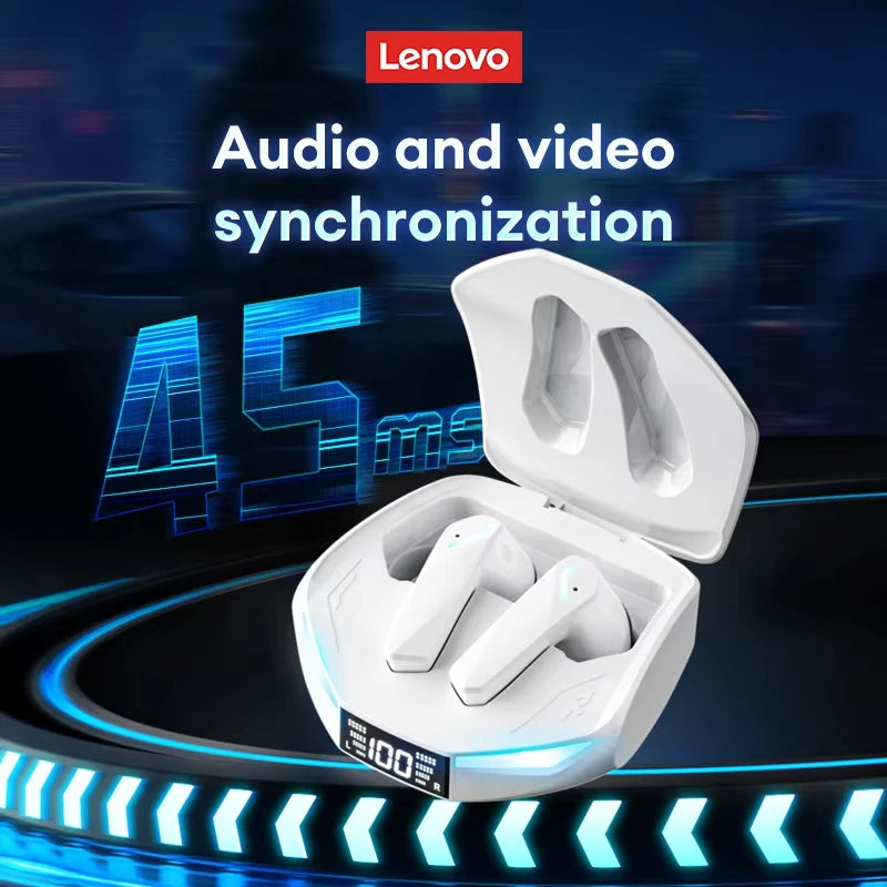 New XT53 Wireless Upgrade Bluetooth 5.4 Earphones LED Digital Display Waterproof Headphones Low Latency Gaming Earbuds