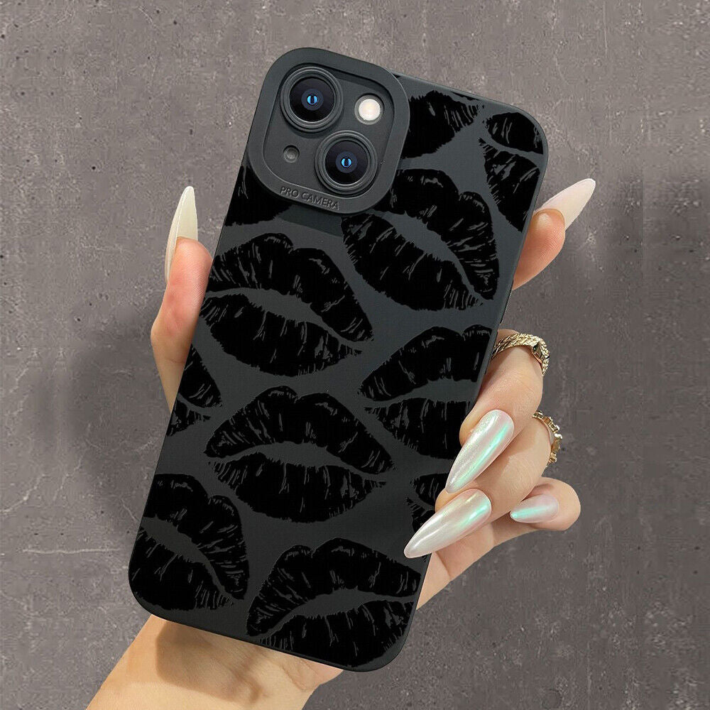 Cool Case for Iphone 16 15 Pro Max 14 13 12 XR Shockproof Silicone Matte Cover