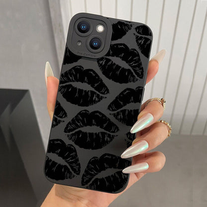 Cool Case for Iphone 16 15 Pro Max 14 13 12 XR Shockproof Silicone Matte Cover