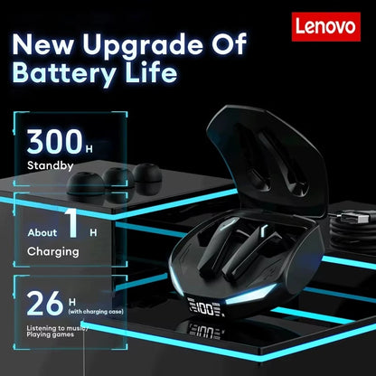 New  XT53 Wireless Upgrade Bluetooth 5.4 Earphones LED Digital Display Waterproof Headphones Low Latency Gaming Earbuds