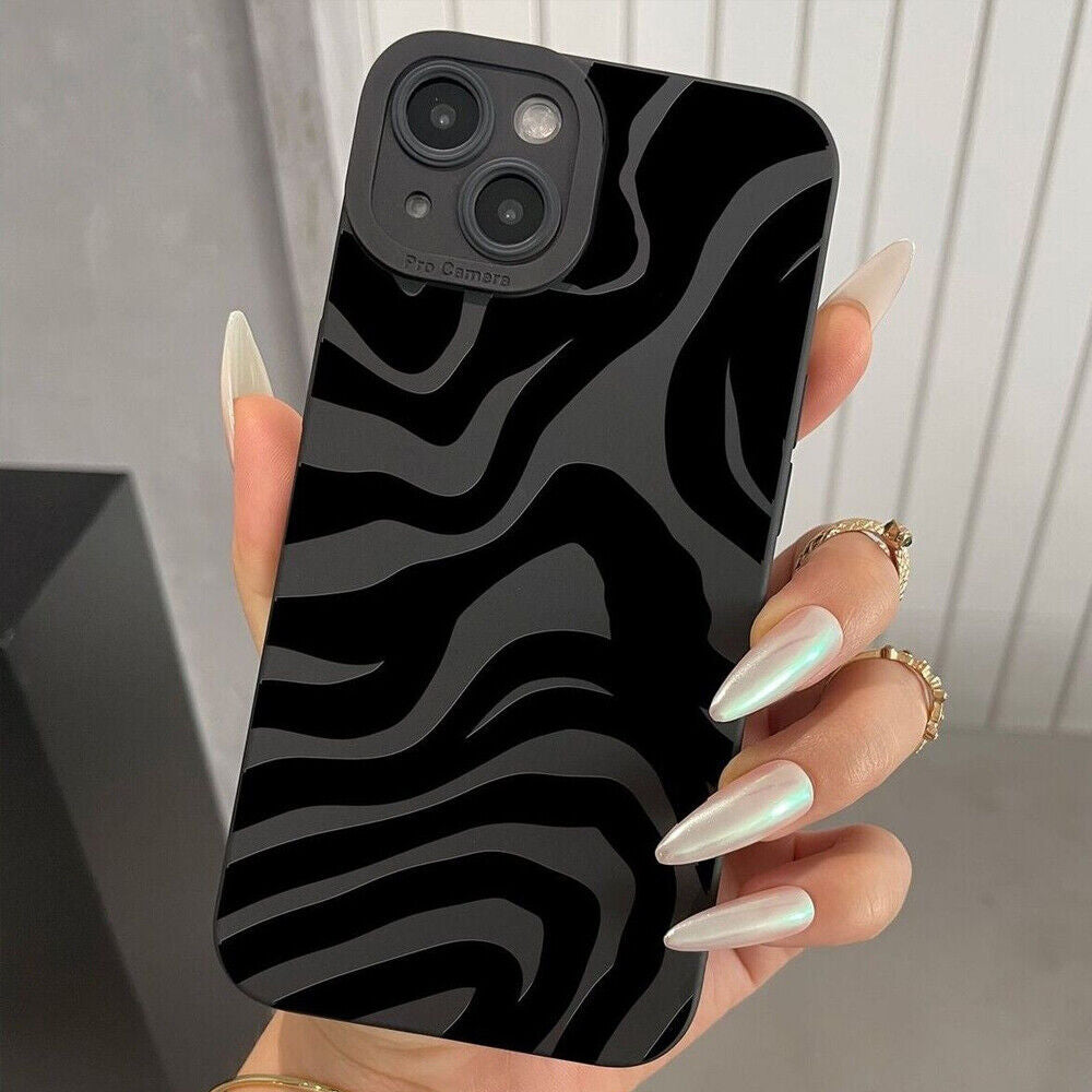 Cool Case for Iphone 16 15 Pro Max 14 13 12 XR Shockproof Silicone Matte Cover