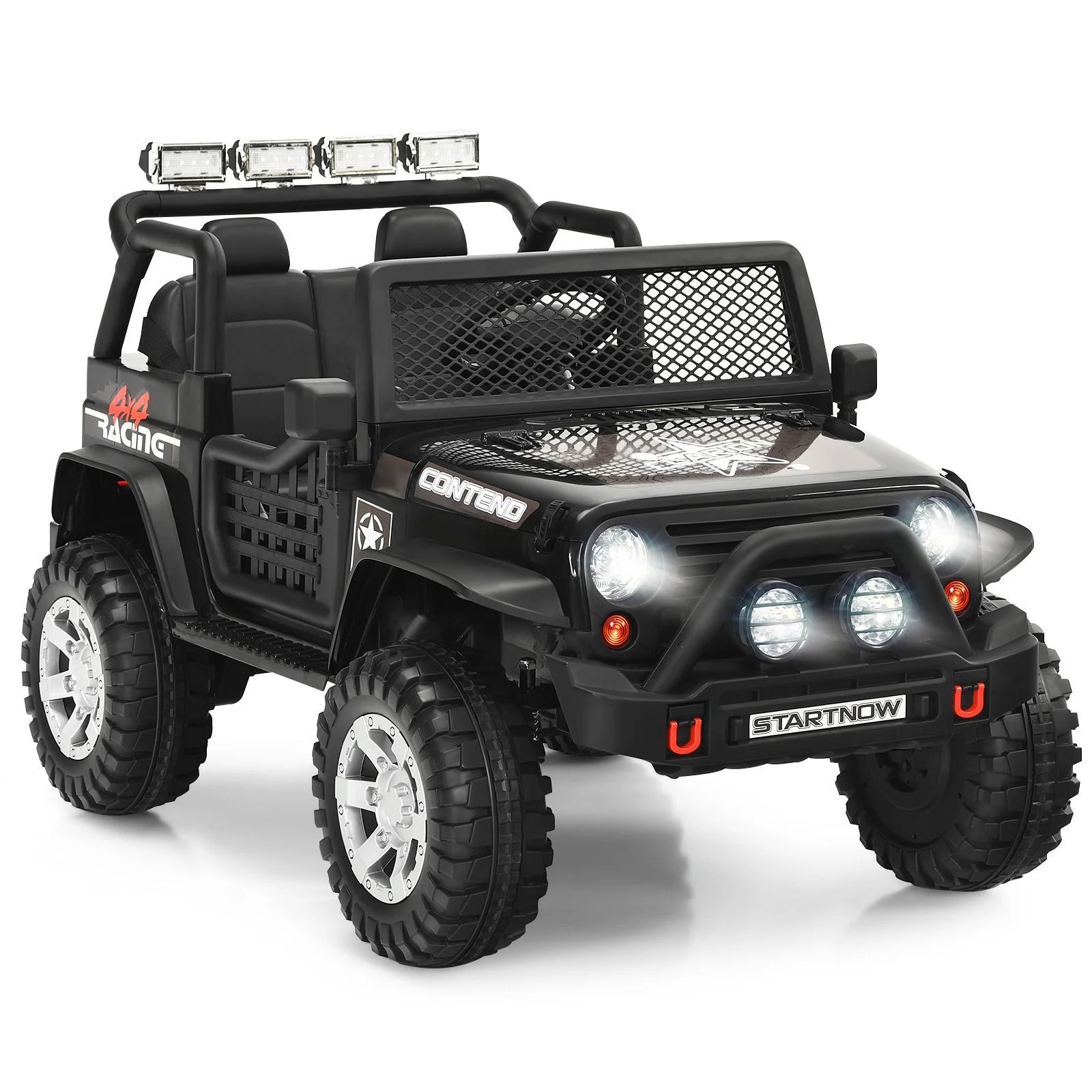 2-Seat Kids Ride on Truck with Parent Remote Control