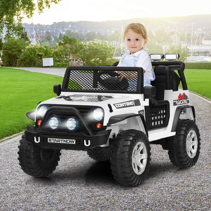 2-Seat Kids Ride on Truck with Parent Remote Control