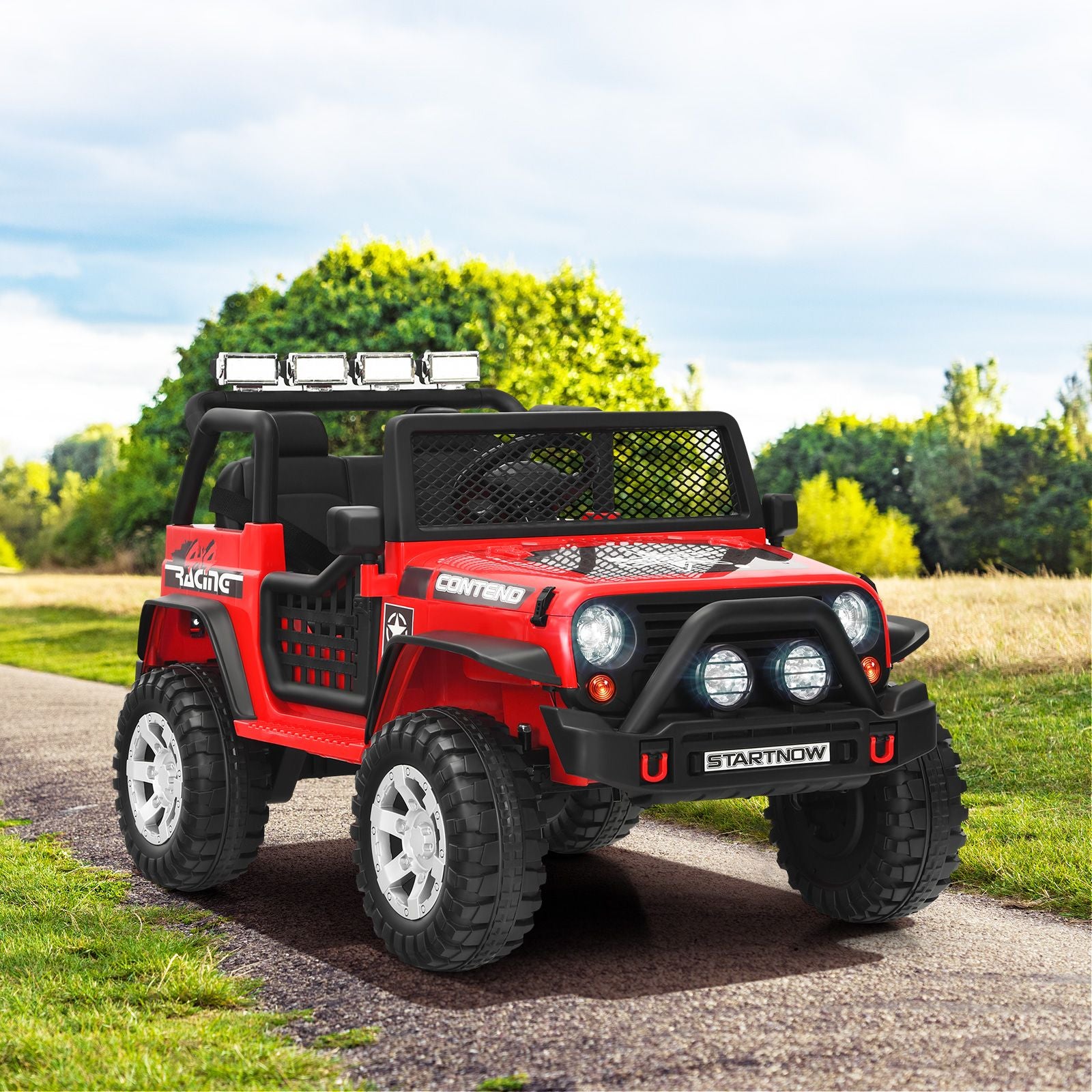 2-Seat Kids Ride on Truck with Parent Remote Control