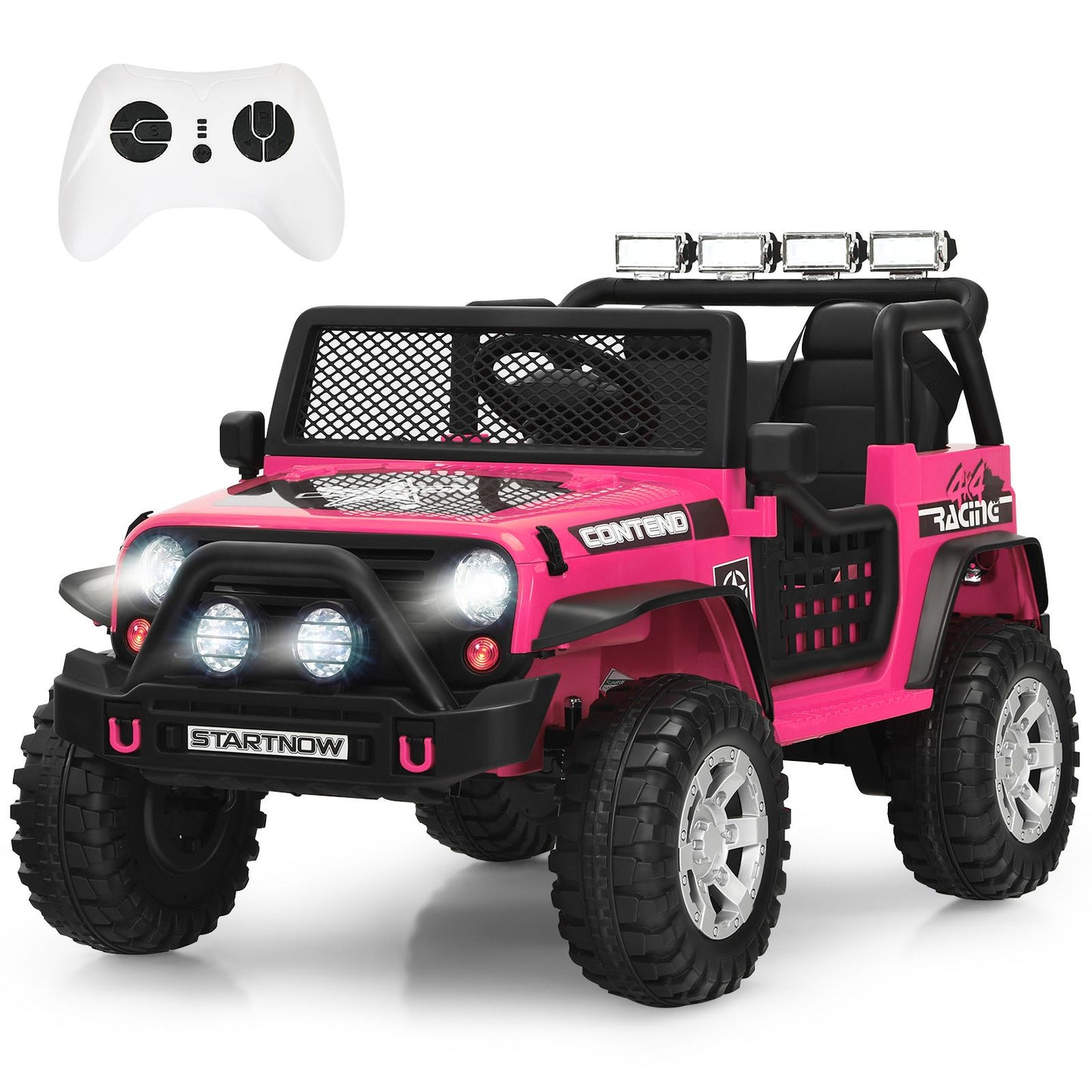 2-Seat Kids Ride on Truck with Parent Remote Control