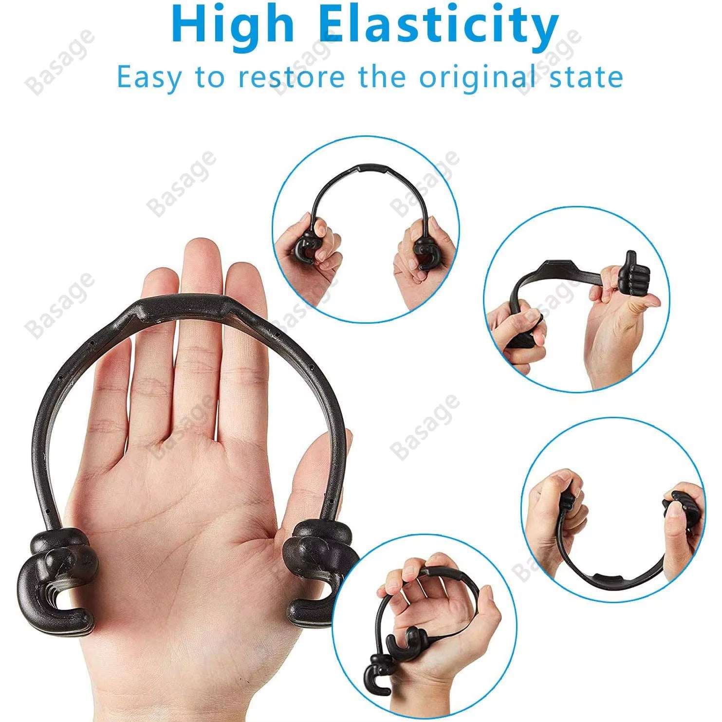 Thumbs-Up Cell Phone Holder, Adjustable Plastic Phone Stand, Multi Colors Portable Desktop Stand for Iphone Xiaomi Samsung