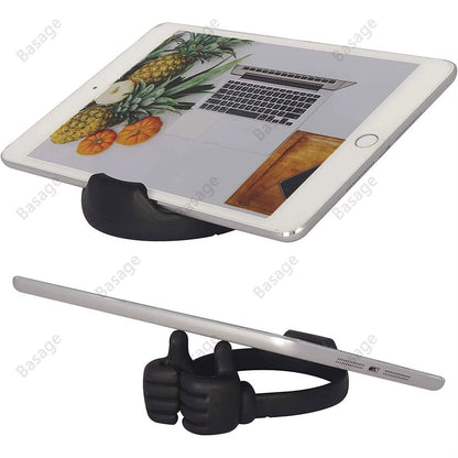 Thumbs-Up Cell Phone Holder, Adjustable Plastic Phone Stand, Multi Colors Portable Desktop Stand for Iphone Xiaomi Samsung
