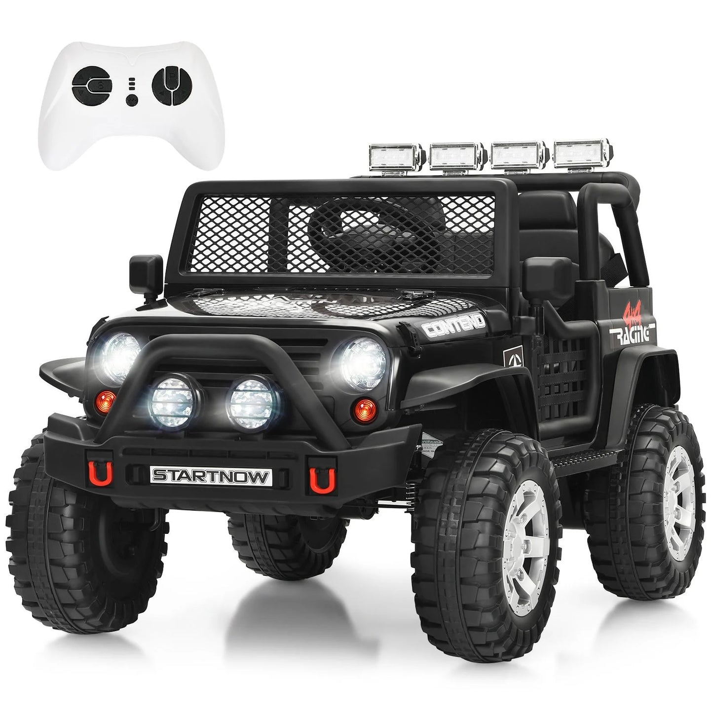 2-Seat Kids Ride on Truck with Parent Remote Control