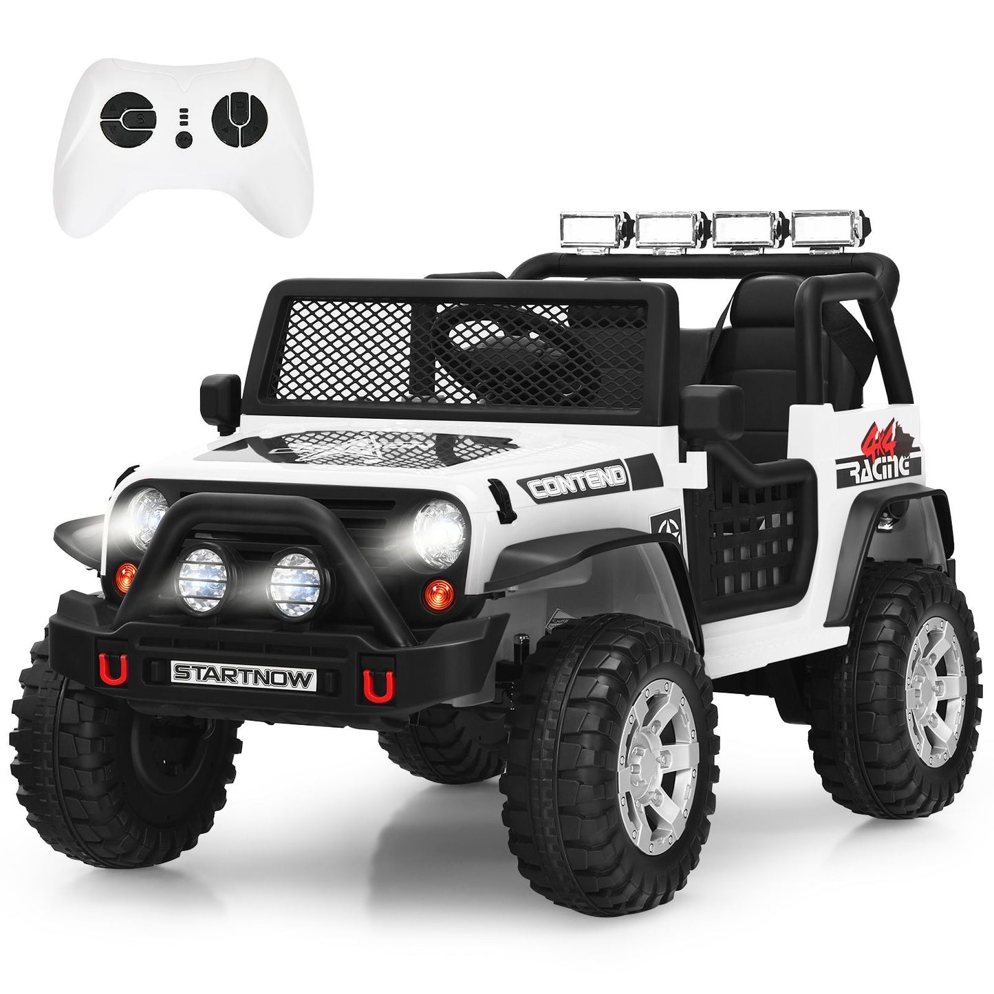 2-Seat Kids Ride on Truck with Parent Remote Control